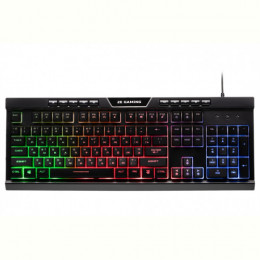 Клавіатура 2E Gaming KG300UB LED Ukr (2E-KG300UB) Black USB