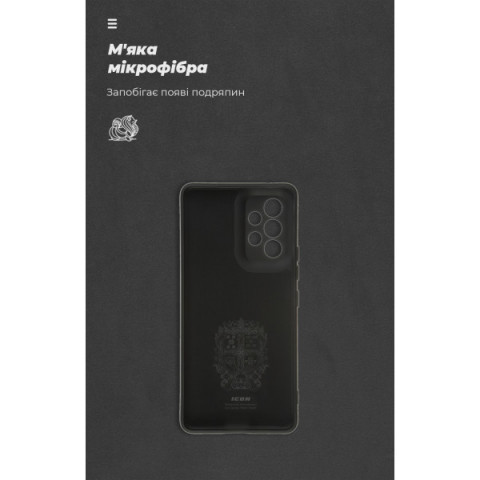 Чохол ArmorStandart ICON для Samsung A53 5G (A536) Camera cover Black (ARM61656)