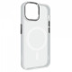 Чохол ArmorStandart Unit MagSafe для Apple iPhone 11 Matte Clear Silver (ARM74847)