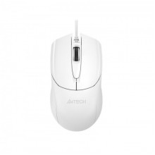 Миша дротова A4Tech OP-750S USB, біла