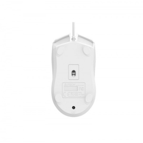 Миша дротова A4Tech OP-750S USB, біла