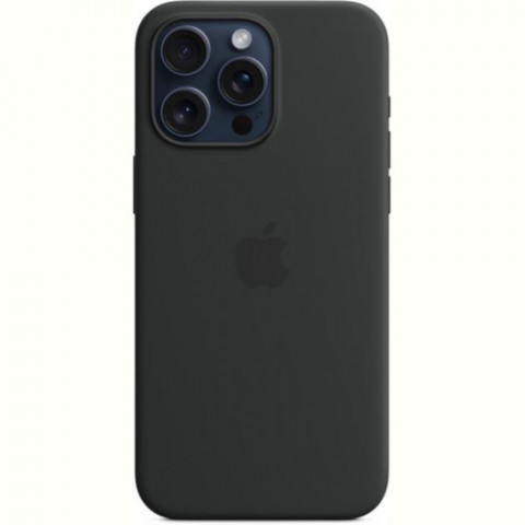 Чохол-накладка Apple Silicone Case with MagSafe для Apple iPhone 15 Pro Max Black (MT1M3)