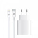 Зарядний пристрій ArmorStandart AMHJ83 20W USB-C White + кабель USB-C to Lightning (ARM77724)