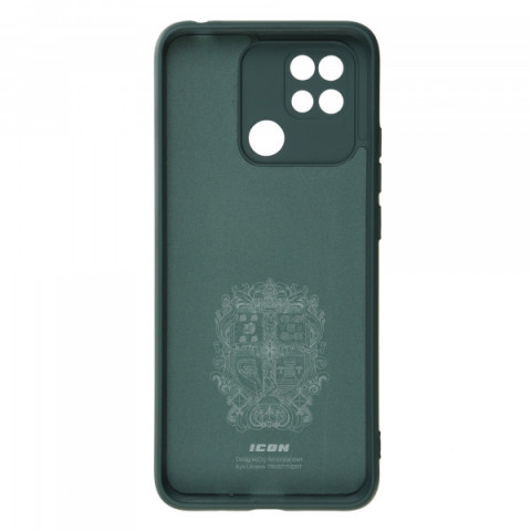Чохол ArmorStandart ICON для Xiaomi Redmi 10C Camera cover Dark Green (ARM61311)