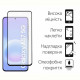Чохол-накладка Dengos Carbon для Samsung Galaxy A57 5G SM-A576 Black (DG-KM-195) + захисне скло