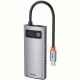 Концентратор USB-C Baseus Metal Gleam Series 4in1 Gray (CAHUB-CY0G)