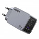 Зарядний пристрій Ugreen Nexode Pro X755 65W GaN (2хUSB-C+USB-A) Gray (25871)
