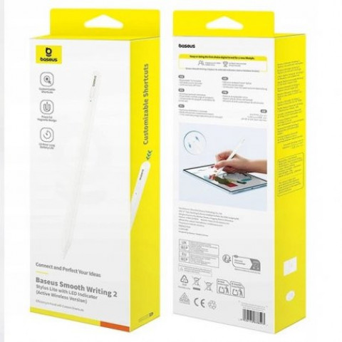 Стілус Baseus Smooth Writing 2 Wireless для iPad Moon White (P80015802213-03)