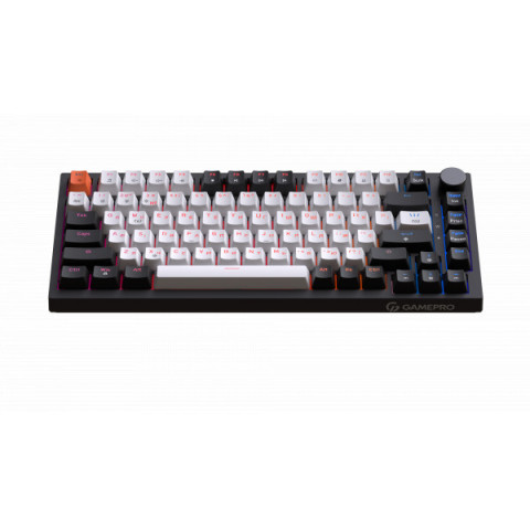 Дротова механічна клавіатура GamePro MK160 V2 Warden QLAB Sakura Black (MK160-V2-B-QS) Купити в Україні