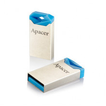 Флеш-накопичувач USB 16GB Apacer AH111 Silver/Blue (AP16GAH111U-1)