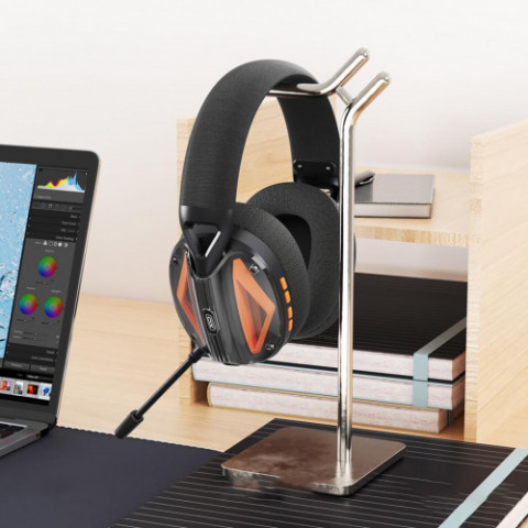 Bluetooth-гарнітура XO BE46 Black/Orange