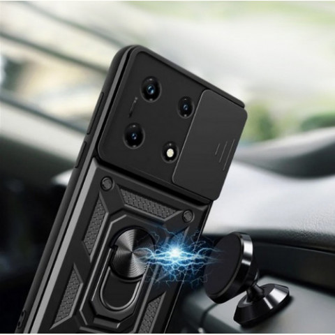 Чохол-накладка BeCover Military для Infinix Note 30 NFC (X6833B) Black (711000)