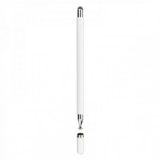 Стілус універсальний Goojodoq 2 в 1 Capacitive Drawing Point Ball White (1005001792837306W)