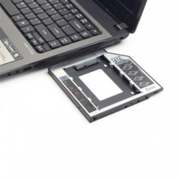 Адаптер HDD 2,5" для ноутбука у відсік CD-ROM Gembird MF-95-02 (12.5 мм)