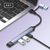 Концентратор СolorWay USB-A/USB-C 4-в-1 USB2.0х2/USB3.0/USB-C2.0 (CW-HUB06)