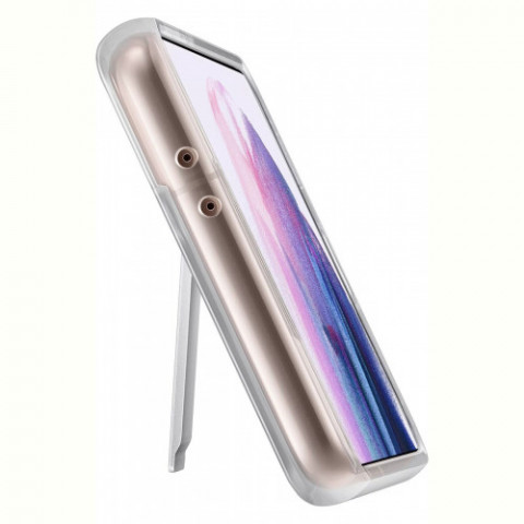Чохол-накладка Samsung Clear Standing Cover для Samsung Galaxy S21+ SM-G996 Transparent (EF-JG996CTEGRU)