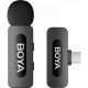 Бездротовий петличний мікрофон BOYA BY-V10 Type-C Black Купити в Україні