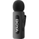 Бездротовий петличний мікрофон BOYA BY-V10 Type-C Black Купити в Україні
