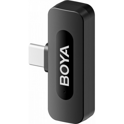 Бездротовий петличний мікрофон BOYA BY-V10 Type-C Black Купити в Україні