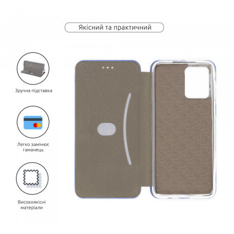 Чохол-книжка ArmorStandart G-Case для Motorola G54 Power Blue (ARM70544)