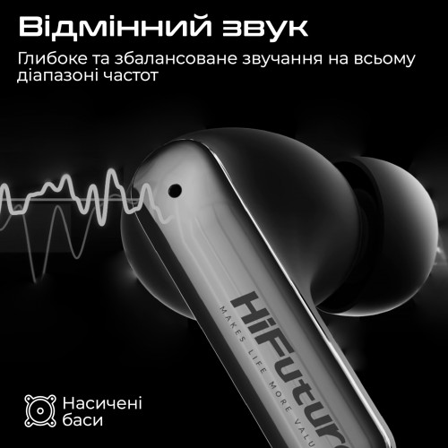 Bluetooth-гарнітура HiFuture SonicAir Black (sonicair.black)