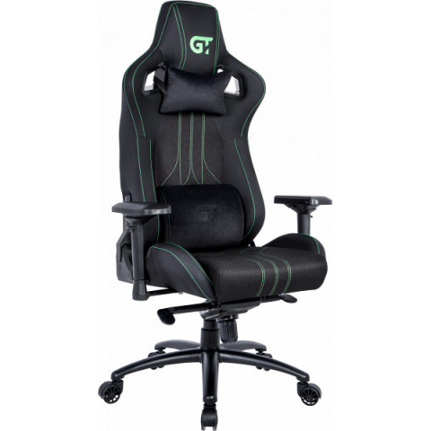 Геймерське крісло GT Racer X-8006 Fabric Black/Green