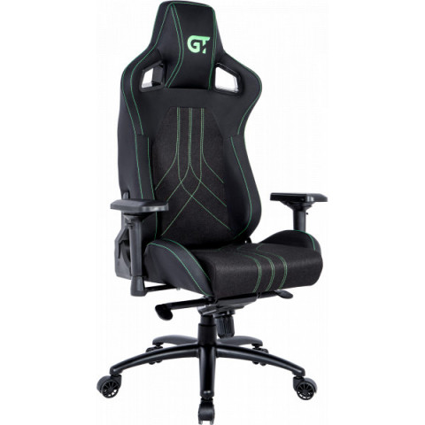Геймерське крісло GT Racer X-8006 Fabric Black/Green