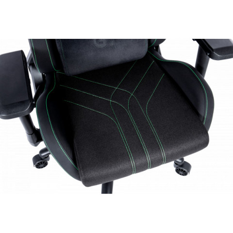 Геймерське крісло GT Racer X-8006 Fabric Black/Green