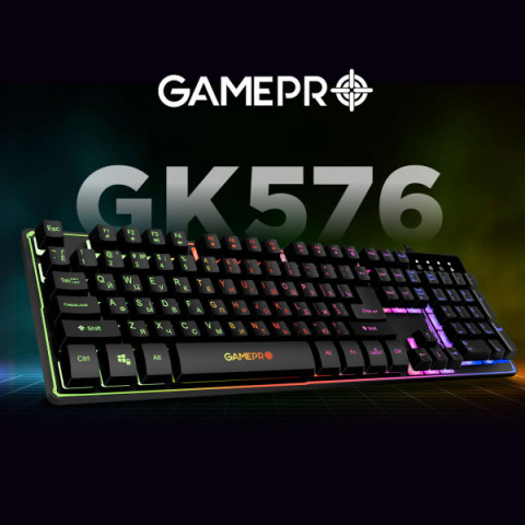 Клавіатура дротова GamePro Nitro+ (GK576) Купити в Україні