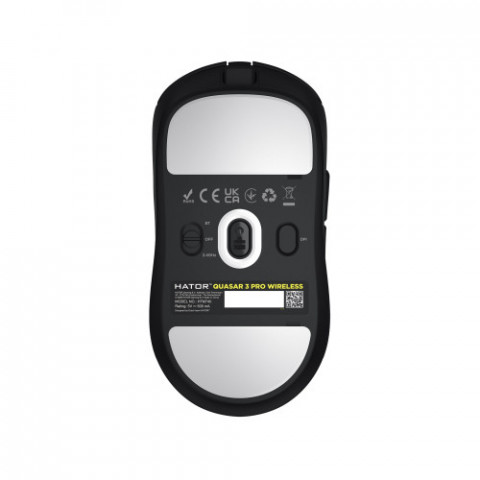 Миша бездротова Hator Quasar 3 Pro Wireless Black (HTM740)