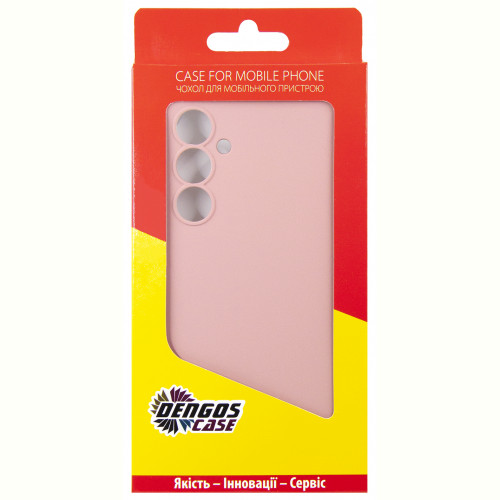 Чохол-накладка Dengos Soft для Samsung Galaxy A55 SM-A556 Pink (DG-TPU-SOFT-57)