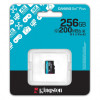 Карта пам`яті MicroSDXC 256GB UHS-I/U3 Class 10 Kingston Canvas Go! Plus R200/W160MB/s (SDCG4/256GBSP)