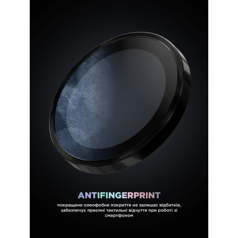 Захисне скло для камери ArmorStandart Supreme Black Icon для iPhone 14 Pro/14 Pro Max Black (ARM76595)