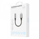 Перехідник AUX Proove SoundMesh Lightning to 3.5mm gray Купити в Україні