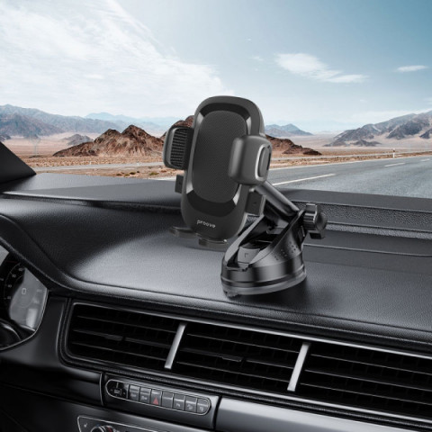 Автомобільний тримач Proove Ellipse Suction Type Car Mount black Купити в Україні
