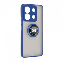 Чохол ArmorStandart Frosted Matte Ring для Xiaomi Redmi Note 13 Pro 5G / Poco X6 5G Navy Blue (ARM72726)