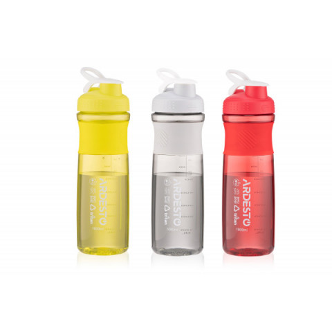 Пляшка для води ARDESTO Smart bottle, 1000мл, тритан, червоний