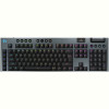 Клавiатура бездротова Logitech G915 X Lightspeed Wireless Clicky Black (920-012709)