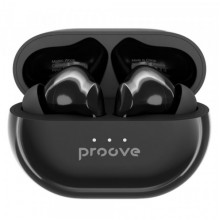 Бездротові навушники Proove Woop TWS with ANC black glossy