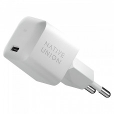 Зарядний пристрій Native Union Fast GaN PD 30W USB-C White (FAST-PD30-2-WHT-EU)