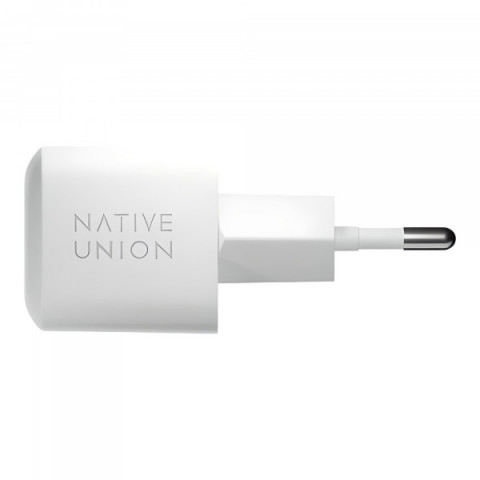Зарядний пристрій Native Union Fast GaN PD 30W USB-C White (FAST-PD30-2-WHT-EU)