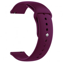 Ремінець ArmorStandart Silicone Watch Strap 20mm Marsala (ARM60520)