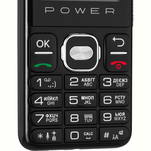 Мобiльний телефон 2E E240 2023 Dual Sim Black (688130251068)