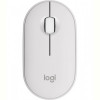 Мишка бездротова Logitech Pebble Mouse 2 M350s White (910-007013)