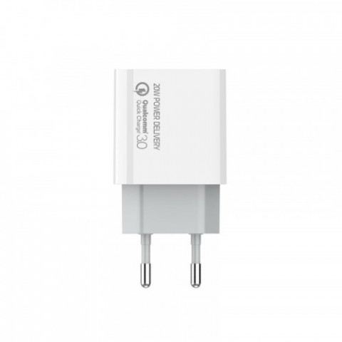 Мережевий зарядний пристрій ColorWay (1USB Type-C PDx3A) White (CW-CHS026PD-WT)