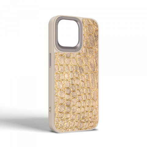 Чохол Harder Crocosaur для Apple iPhone 15 Pro Max Titanium (ARM76711)