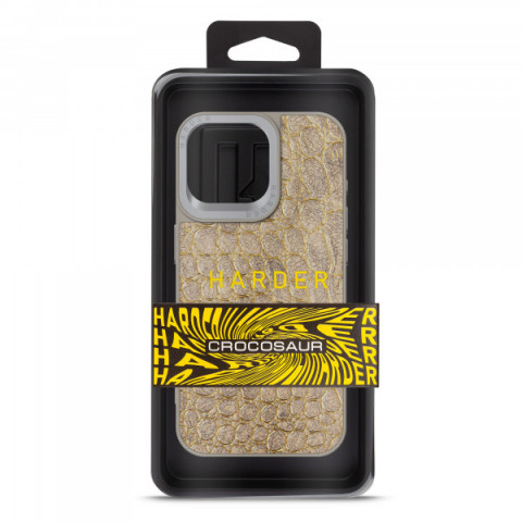 Чохол Harder Crocosaur для Apple iPhone 15 Pro Max Titanium (ARM76711)