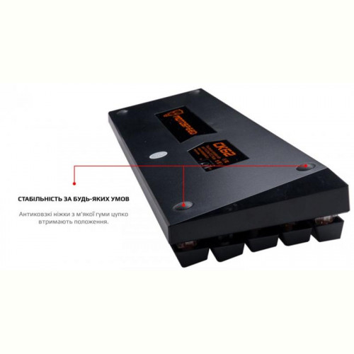 Клавіатура бездротова Motospeed CK62 Outemu Red Black (mtck62bmr)