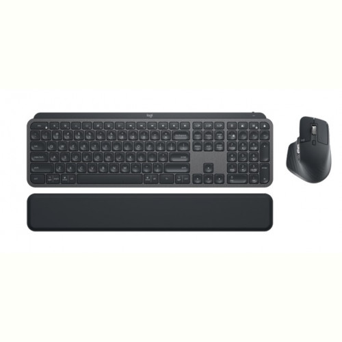 Комплект (клавіатура, миша) бездротовий Logitech MX Keys Combo for Business Graphite US (920-010933)