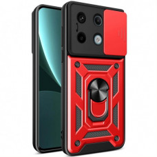 Чохол-накладка BeCover Military для Poco X6 5G Red (711009)